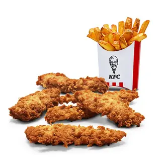 5 Tiras + Patatas