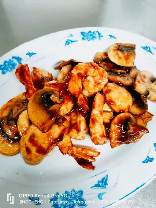 93, Gambas Con Champiñones