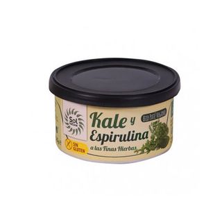 Pate De Kale Y Spirulina Sol Natural 125Gr