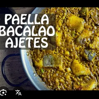 Paella de Bacalao 