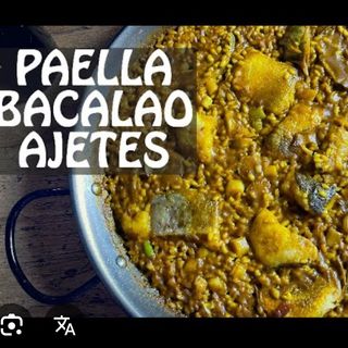 Paella de Bacalao 