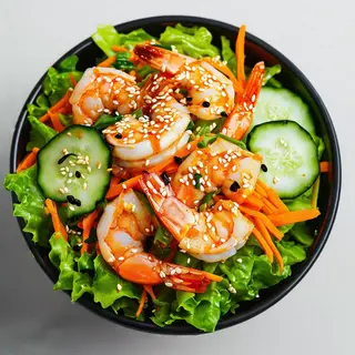 10 - Insalata con gamberi