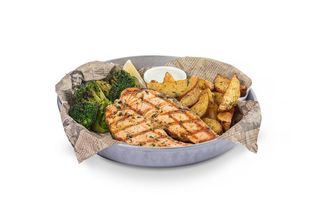 Стейк из семги