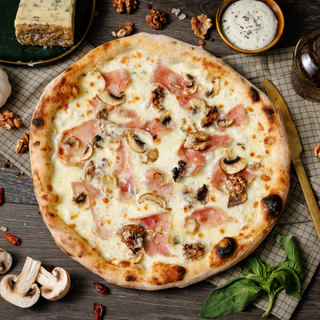 Nutty Blue Delight Pizza