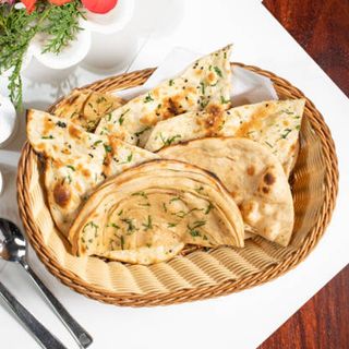 Chapati Indiano com Alho (Garlic Indian Chapati)
