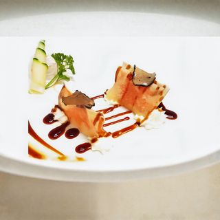 911 Millefoglie di salmone e tartufo - 2 pezzi