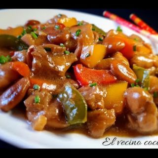 Pollo Con Teriyaki