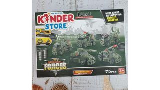 Конструктор военный 10в1 75 деталей