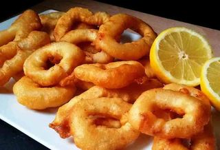 Tapa de Calamares a la Romana