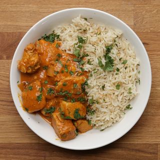 Rice Butter Chicken 