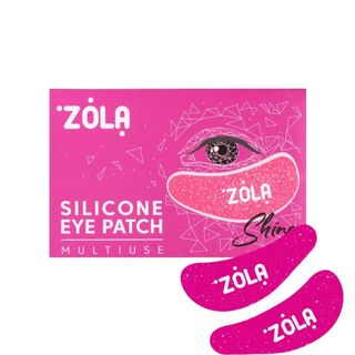 Патчі Силіконові Багаторазові Для Очей (1 Пара) (малинові)