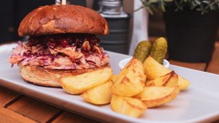 Burger sa ćuretinom