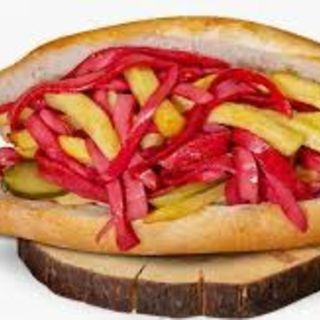 Viršla i pomfrit sendvič - Sosisli Patso 180 gr