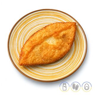 Смажені пиріжки з горохом / Empanada frita de guisantes