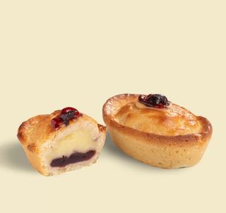 Pasticciotto crema e amarena grande