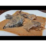 Local Food With Fish and Groundnuts