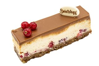 Cheesecake cu migdale și merișoare (fără zahăr)