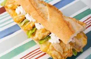Bocadillo de pescado especial 