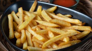 კარტოფილი ფრი 120გრკეტჩუპი