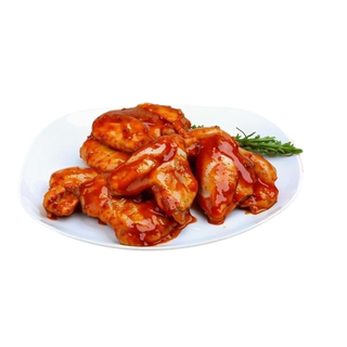 Pollo con salsa picante