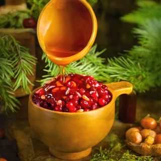 Клюква в меде