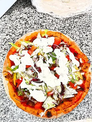 Pizza kebab media