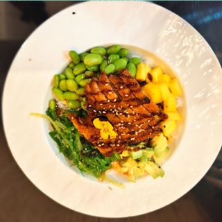 203. Poke de Pollo. Chicken Poke