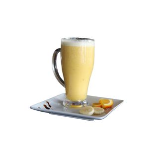 Jus d'orange et banane