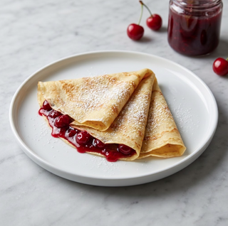 Crepes marmellata di ciliegie