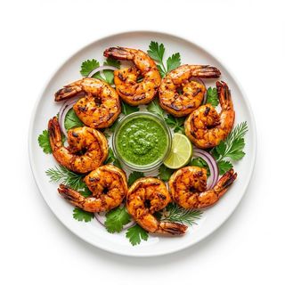Langostinos Tandoori