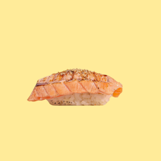 Nigiri salmone scottato