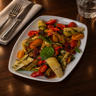 ASSORTIMENTS DE LÉGUMES MARINÉS ET GRILLÉS 