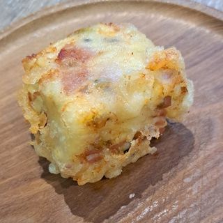 Frittatina mortadella e pistacchio