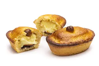 Pasticciotto crema e gianduja