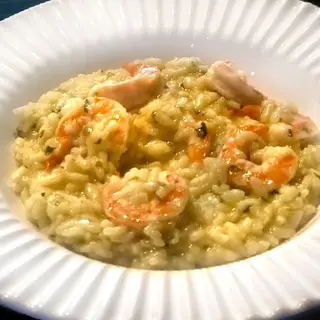 Risotto Camarão