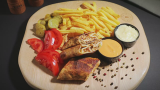 Shaorma arăbească de pui