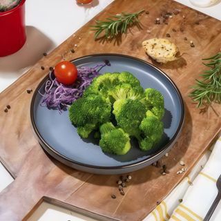BROCOLI  IN PADELA CON AGLIO