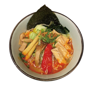R15. Spicy veggie tofu miso ramen