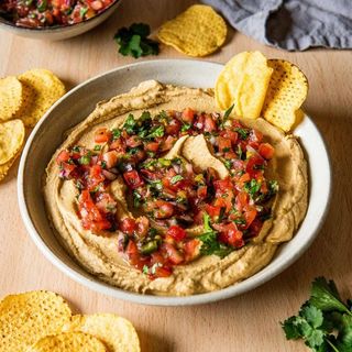 Hummus De Garbanzos Con Tostadas