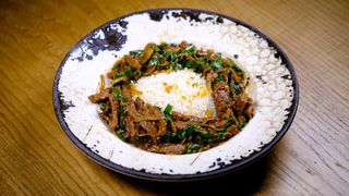 Телятина с рисом по-уйгурски (1 пор.)