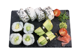 Combo vegerariano - 12 peças/pieces