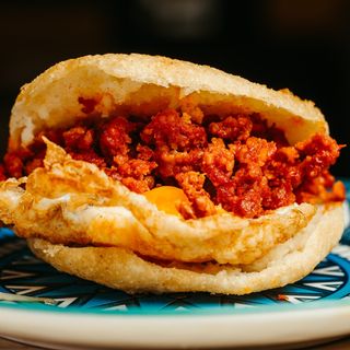 Arepa Asturiana