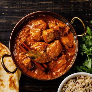 Chicken tikka masala curry