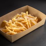 Cartofi prăjiți cu sos de cascaval și parmezan