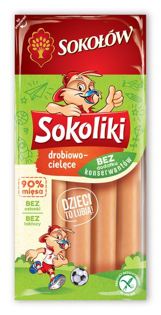 Parówki Sokoliki 140 G