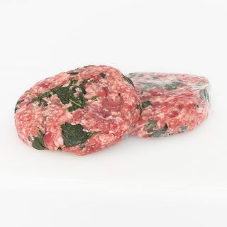 Hamburguesa Con Albahaca Y Parmesano 2 Unidades (Aprox 300 Gr.)