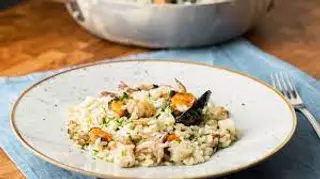 Risotto alla pescatora bianco