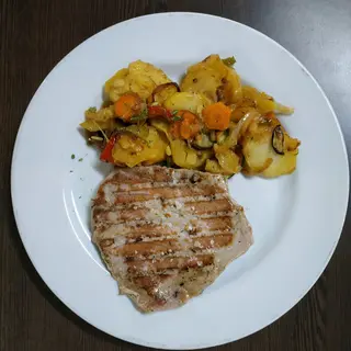 Lomo De Atún A La Plancha