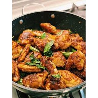 Stir fried chicken wings
