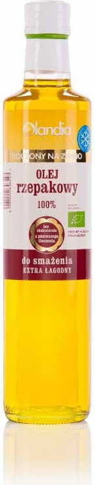 BIO Olej z zarodków rzepaku 500ml OLANDIA